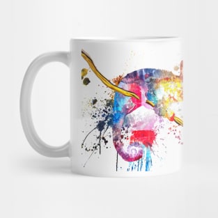 Chameleon Splash of Colors Mug